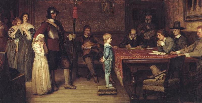 And When Did You Last See Your Father, William Frederick Yeames,RA